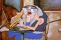 Az Öreg Hölgy És A Galambok